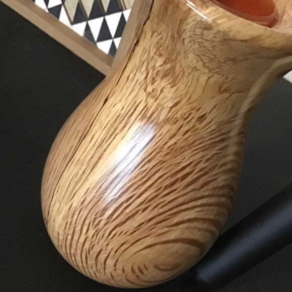 Beautiful wood flower vase - Picture 2 of 6